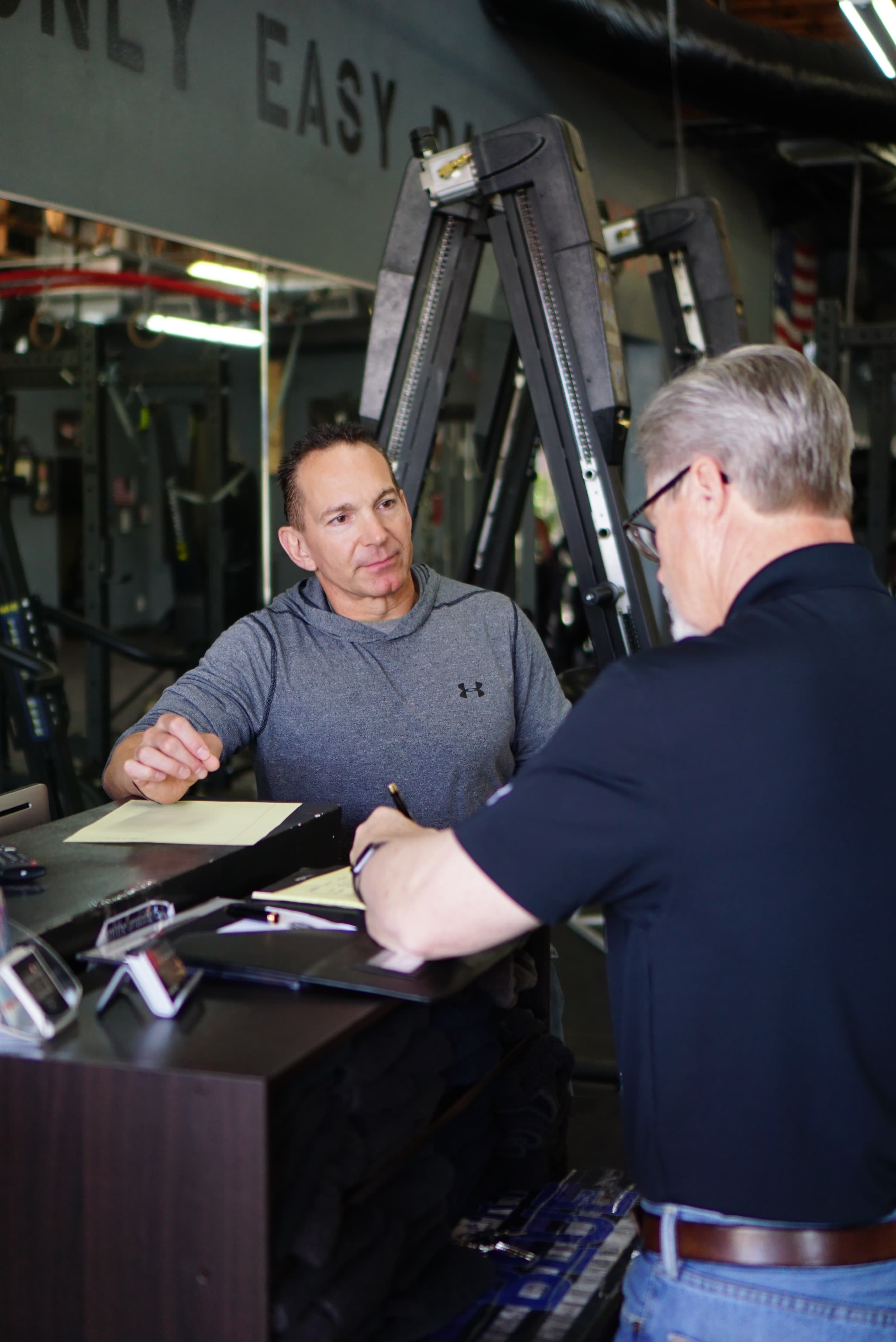 Nutrition coaching at Warrior Fitness