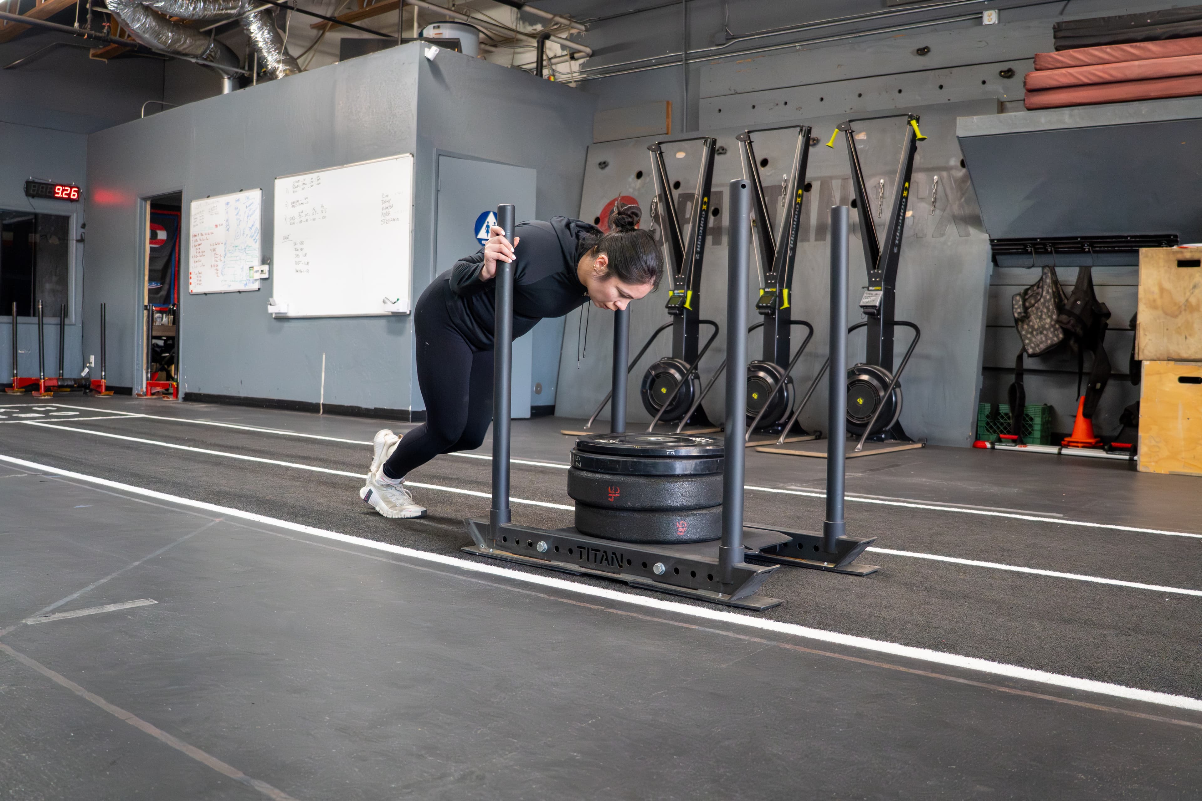 Warrior Fitness gym floor